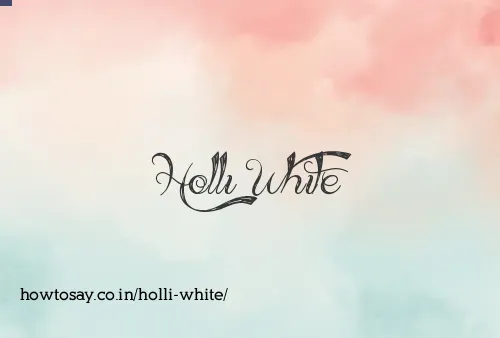 Holli White
