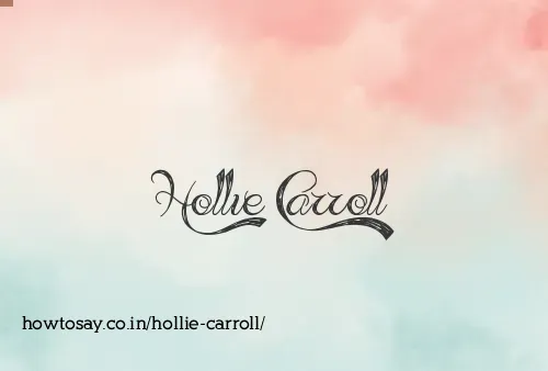 Hollie Carroll