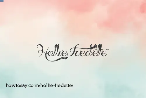 Hollie Fredette