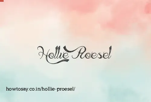 Hollie Proesel