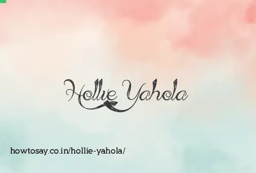 Hollie Yahola