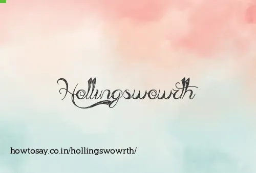 Hollingswowrth