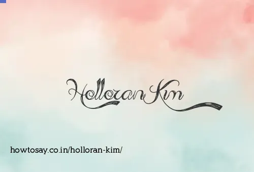 Holloran Kim