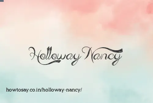 Holloway Nancy