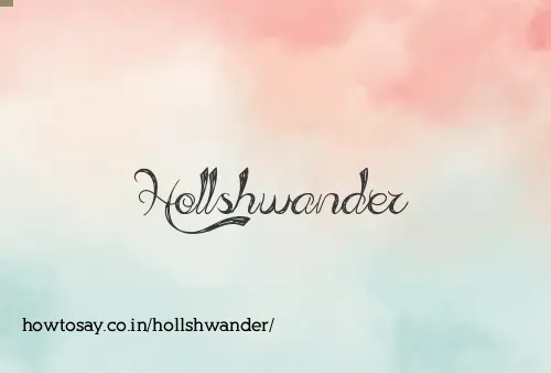 Hollshwander
