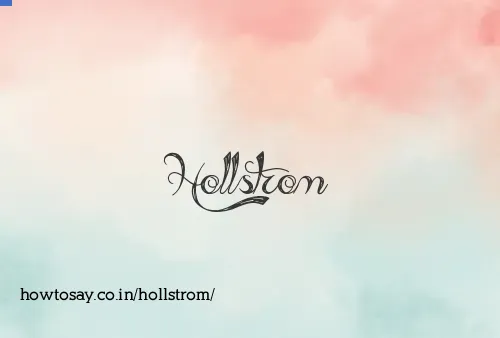 Hollstrom