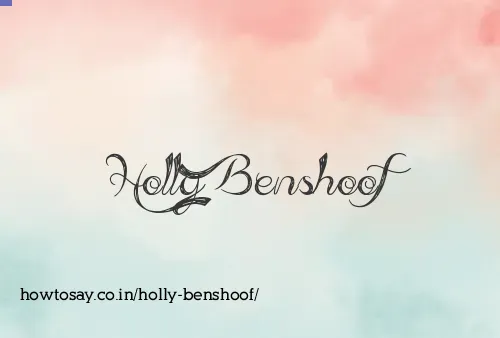 Holly Benshoof