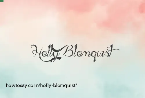 Holly Blomquist