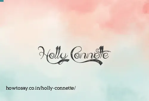 Holly Connette
