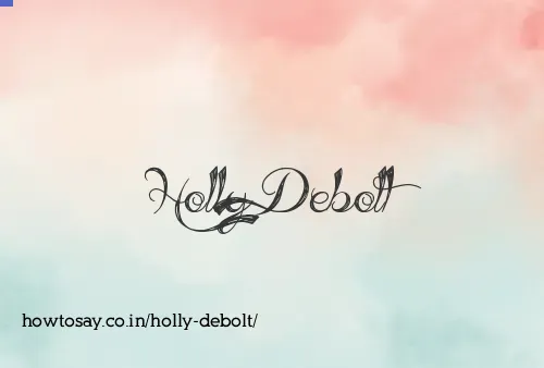 Holly Debolt