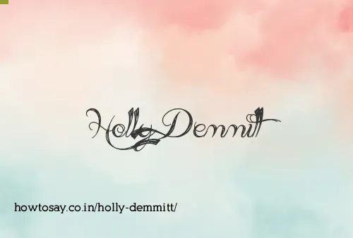 Holly Demmitt
