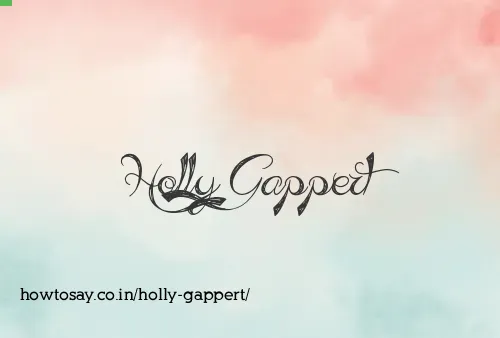 Holly Gappert