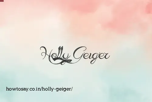 Holly Geiger