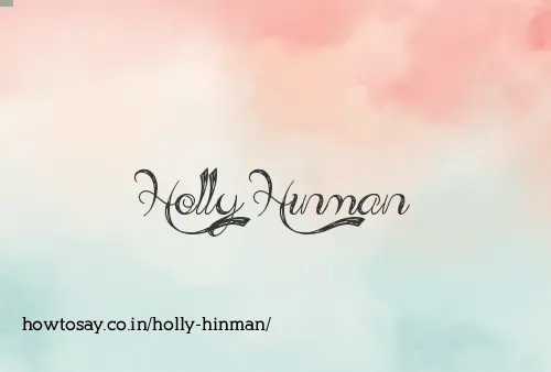 Holly Hinman