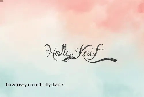 Holly Kauf