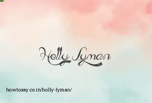Holly Lyman