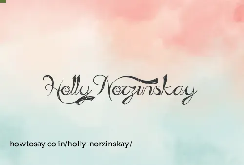Holly Norzinskay