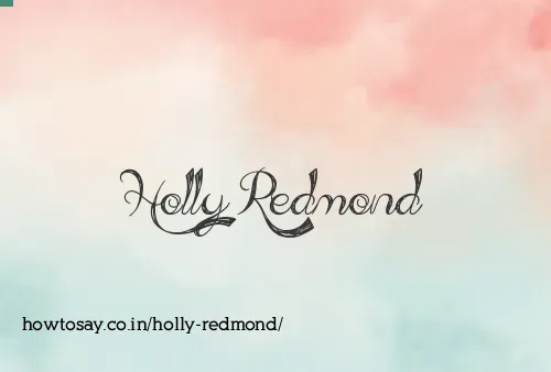 Holly Redmond
