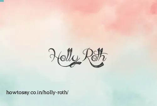 Holly Roth