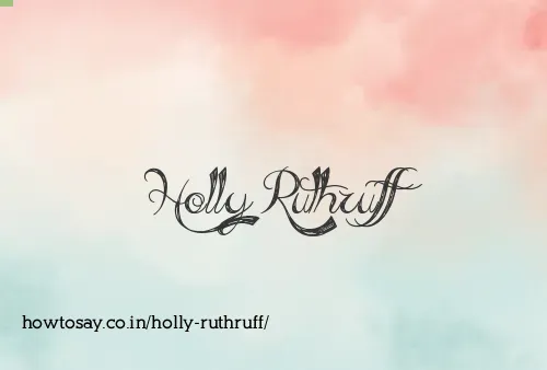 Holly Ruthruff