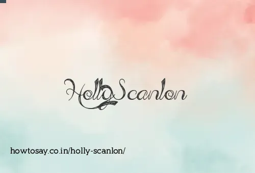 Holly Scanlon
