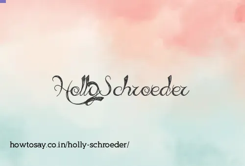 Holly Schroeder
