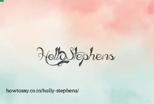 Holly Stephens
