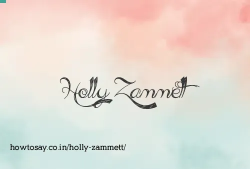 Holly Zammett