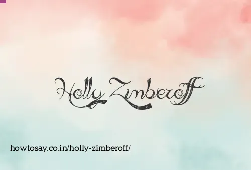 Holly Zimberoff