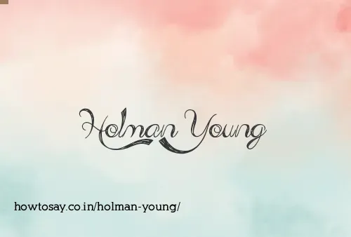 Holman Young