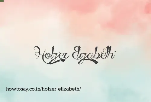 Holzer Elizabeth