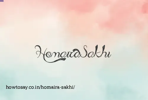 Homaira Sakhi