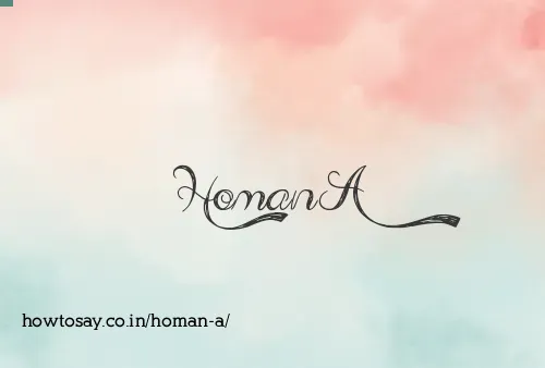 Homan A