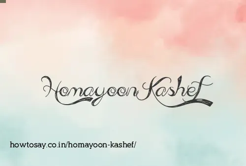 Homayoon Kashef