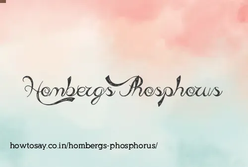 Hombergs Phosphorus
