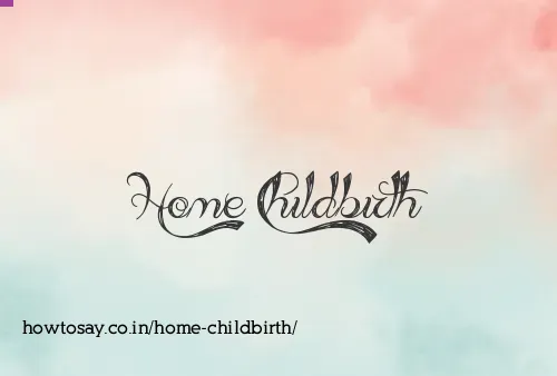 Home Childbirth