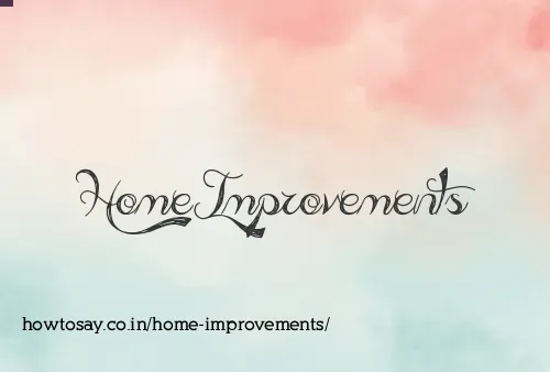 Home Improvements