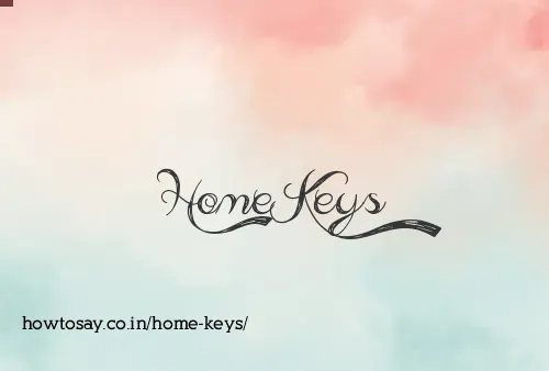 Home Keys