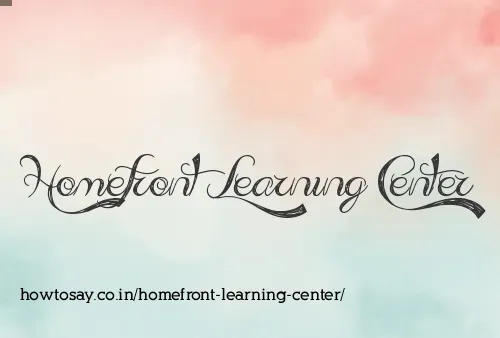 Homefront Learning Center