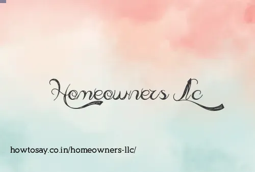 Homeowners Llc