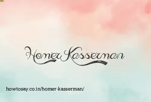 Homer Kasserman