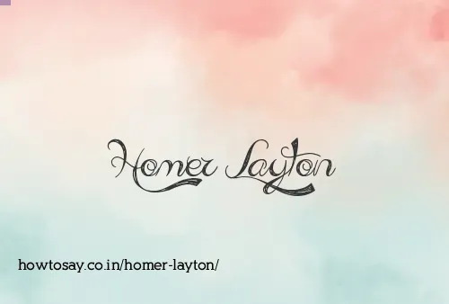 Homer Layton