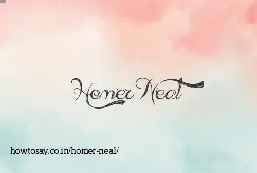 Homer Neal