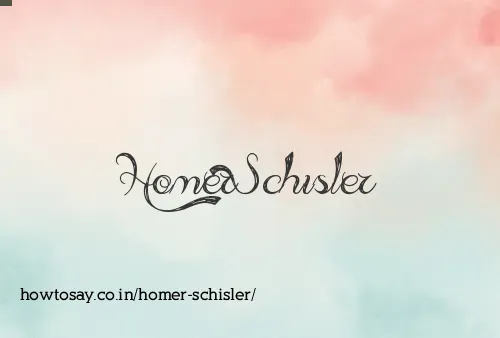 Homer Schisler