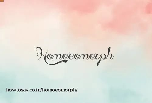 Homoeomorph