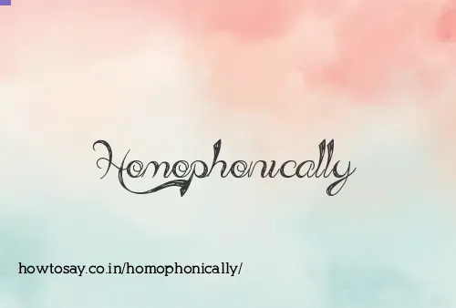 Homophonically