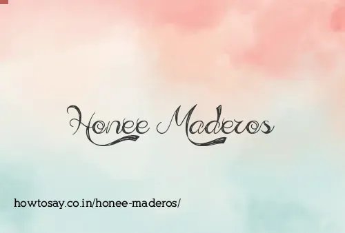 Honee Maderos