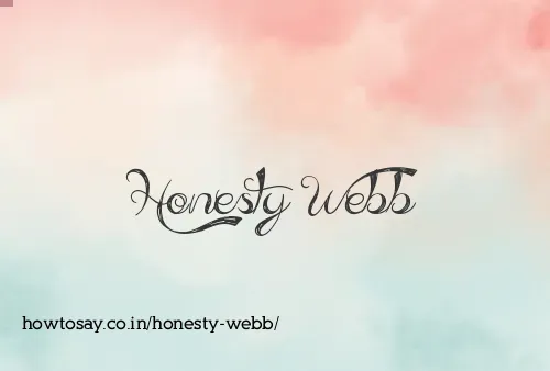 Honesty Webb