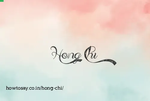 Hong Chi