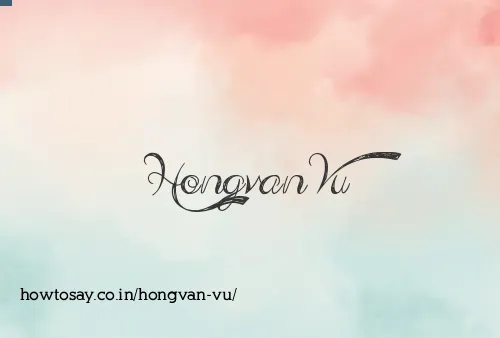 Hongvan Vu